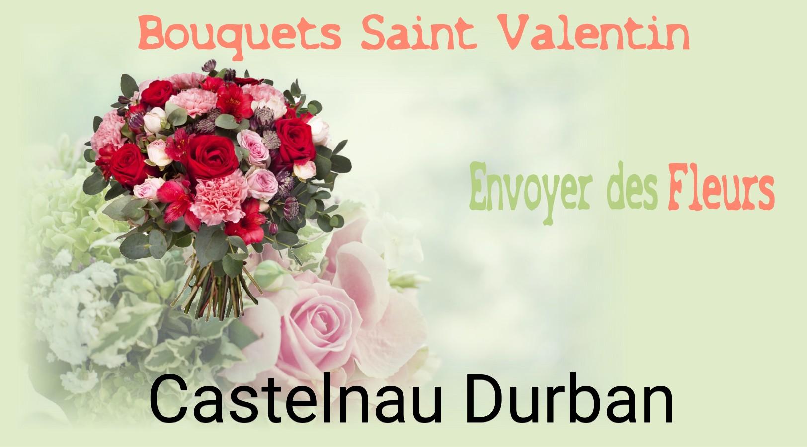 Roses de Saint-Valentin livrées à Castelnau-Durban